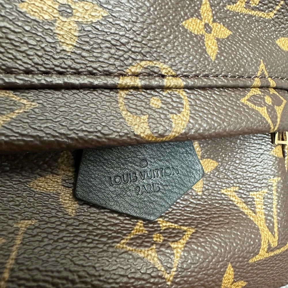 Louis Vuitton Brown Monogram Palm Springs Mini backpack - Picture 11 of 12